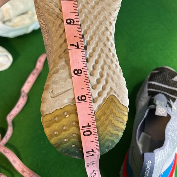 NIKE EPIC PHANTOM REAT FLY KNIT JDI INDIGO FOG RUNNING SHOE BLACK\PURPLE 6YOUTH - Picture 12 of 14